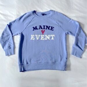 Preowned excellent condition Jcrew Maine Event sweatshirt